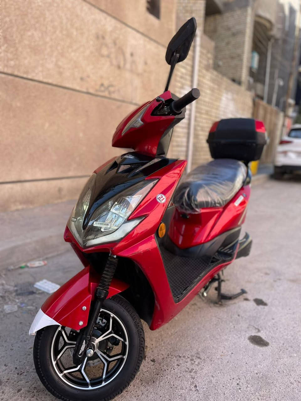 السلام عليكم دراجة mtr مال مؤيد طياره 2026
6 بطاريات جدد 
بصمه تشغيل عن بعد 
انذار سرقه 
قفل ستيرن 
لايت عالي ناصي 
نظام بارك 
نضام بك 
السعر 390 وبيها مجال 
العنوان بغداد بلديات 
الرقم ***********
