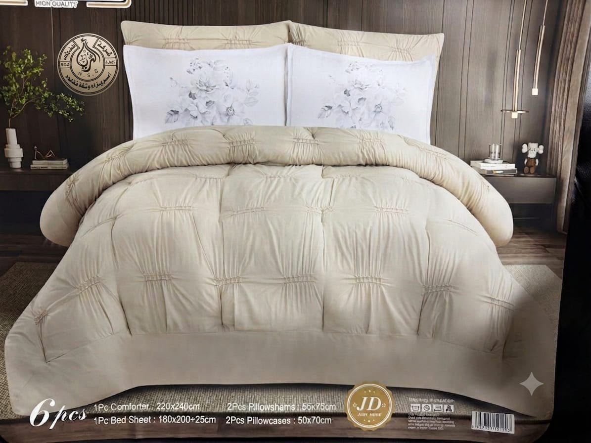Ms4
لحاف نفرين ساده ثقيل 6 قطع
قياس 220*240
شرشف 180*200+25
وجه مخده قطعتين ديجيتال 55*75
وجه مخده قطعتين ساده 50*70

السعر35 الف
