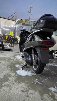 دراجة سلفر ونج مكينة 400دراجة لونين ايبي اس اوفر  كلشي شغال بيها مكفول...