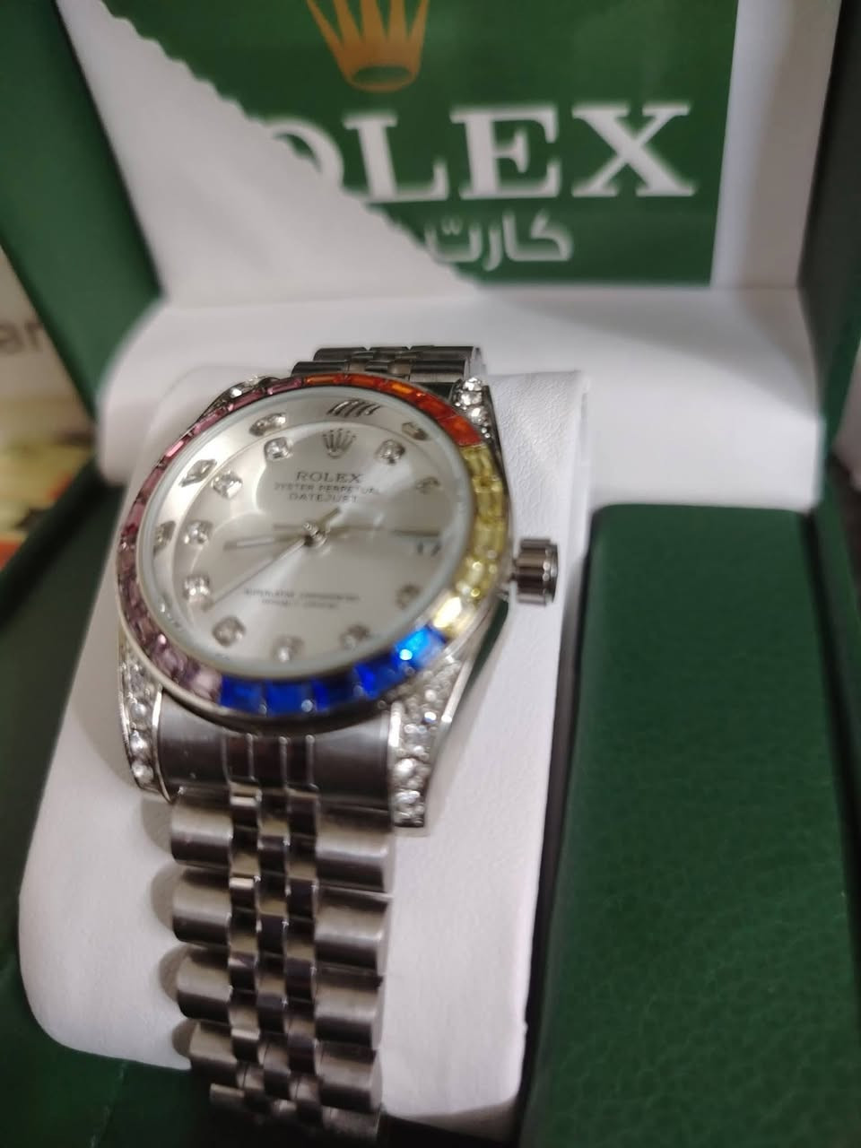 ساعه رولكس سويسري نسائي مختومة k18  قطعه كلش حلوه وراقيه كوالتي عالي ضد الماء ضد الخدوش زجاج زفير طلاء ثابت خلي سعر وبل عافيه على ياخذها


**إذا كنت صاحب هذا الإعلان وتريد حذفه لأي سبب، رجاءا أرسل رسالة إلى الدعم الفني**