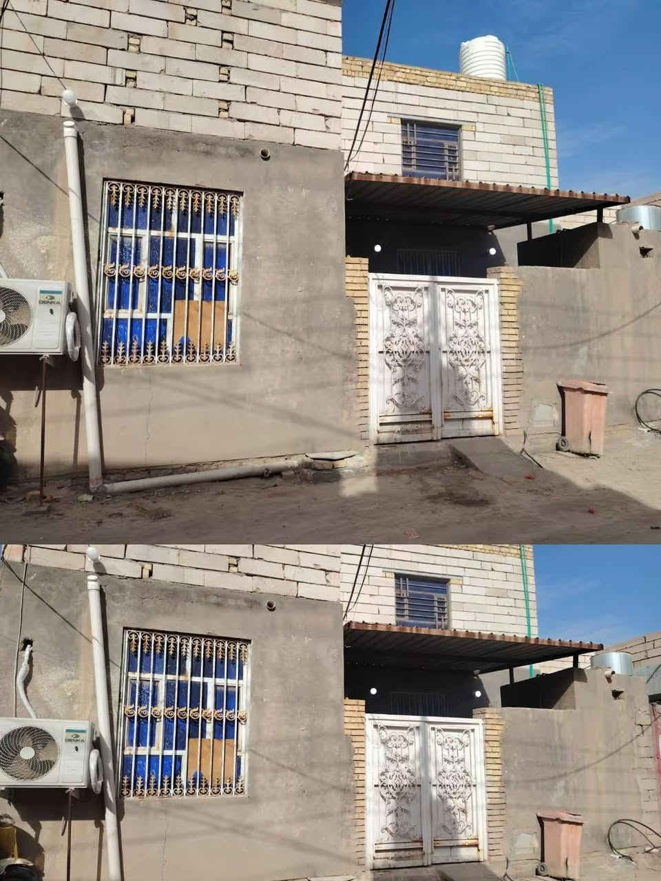 بيت زراعي بيه وصل تطويب بنه سنه 2022 بسديناوي مساحه 165 قاطين دوانيه ومطبخ وقرف عداد 5 وصاله 2 تصال ***********
