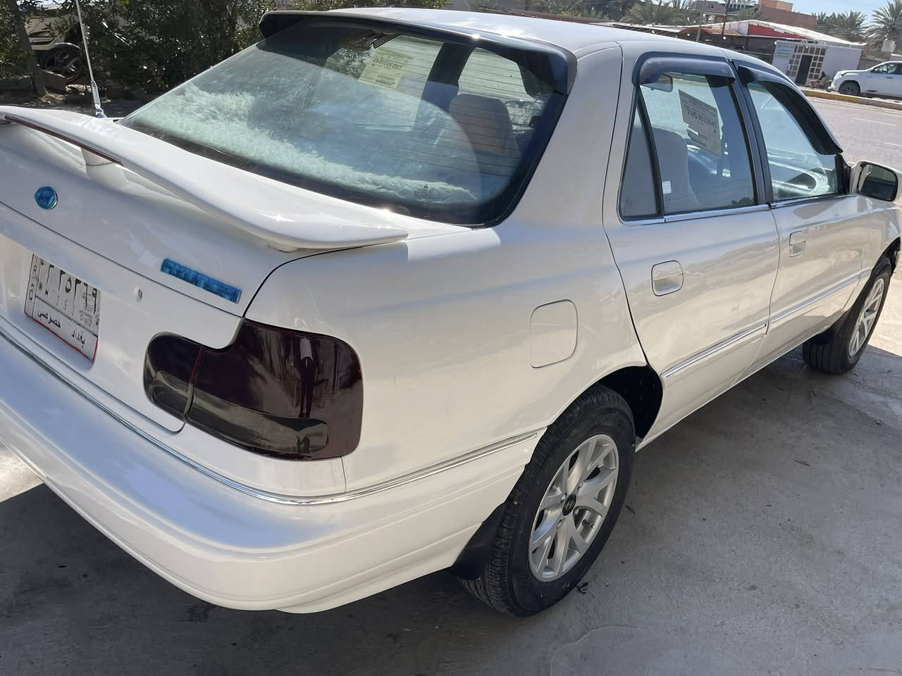 هونداي النترا
موديل 94محرك جديد لوك صدر دبلات جدد غرفتها مغلفه ارضيه وكشنات سياره مصبوغه حزام شرط بدون ظرر قماره بلاد  رقم بغداد شرط التحويل تخم تاير جديد كهربائياتها كلها شغاله تبريد كمبريسر عاطل فقط مكانها ديالى قرب تقاطع القدس للتواصل ***********
