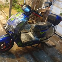 دراجه شحن • ٦ بطاريات • بصمه تشغيل