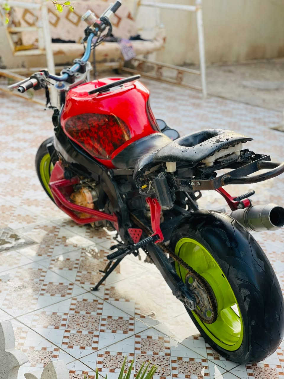 كاوسكي 636  رياضي
رقم وسنويه تحويل ثاني يوم
محرك مكفول 
تانكي رياضي وموشم 
قبضه بالتانكي
ستيرن رياضي
تخم تاير جديد 
بريك خلفي وأمامي 
حماوة طبيعي 
كشن رياضي 
شلعه ومعدل
ترايك وين مايعجبك 

المكان كوت
السعر ١٨ وبيها مجال 
***********
