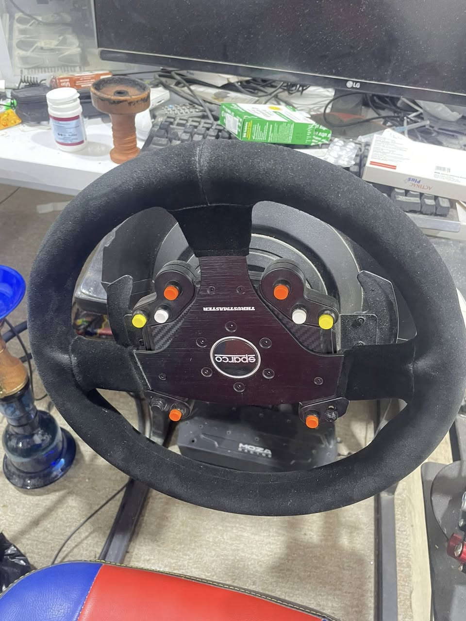 T300 RS GT Edition ثرستماستر تي ٣٠٠ نظيف جدا بدون اي عيب كامل ملحقاتة مع دركة سباركو اضافية ودرگة فورملا اضافية والدرگة اليلادية 
السعر ٦٠٠ الف مع العلم الدركتين الاضافيات سعرهن بال 250 الف ابيع كامل فقط اكو مجال بسيط جدا 
ملاحظة هامة بصرة توصيل ما عندي


**إذا كنت صاحب هذا الإعلان وتريد حذفه لأي سبب، رجاءا أرسل رسالة إلى الدعم الفني**