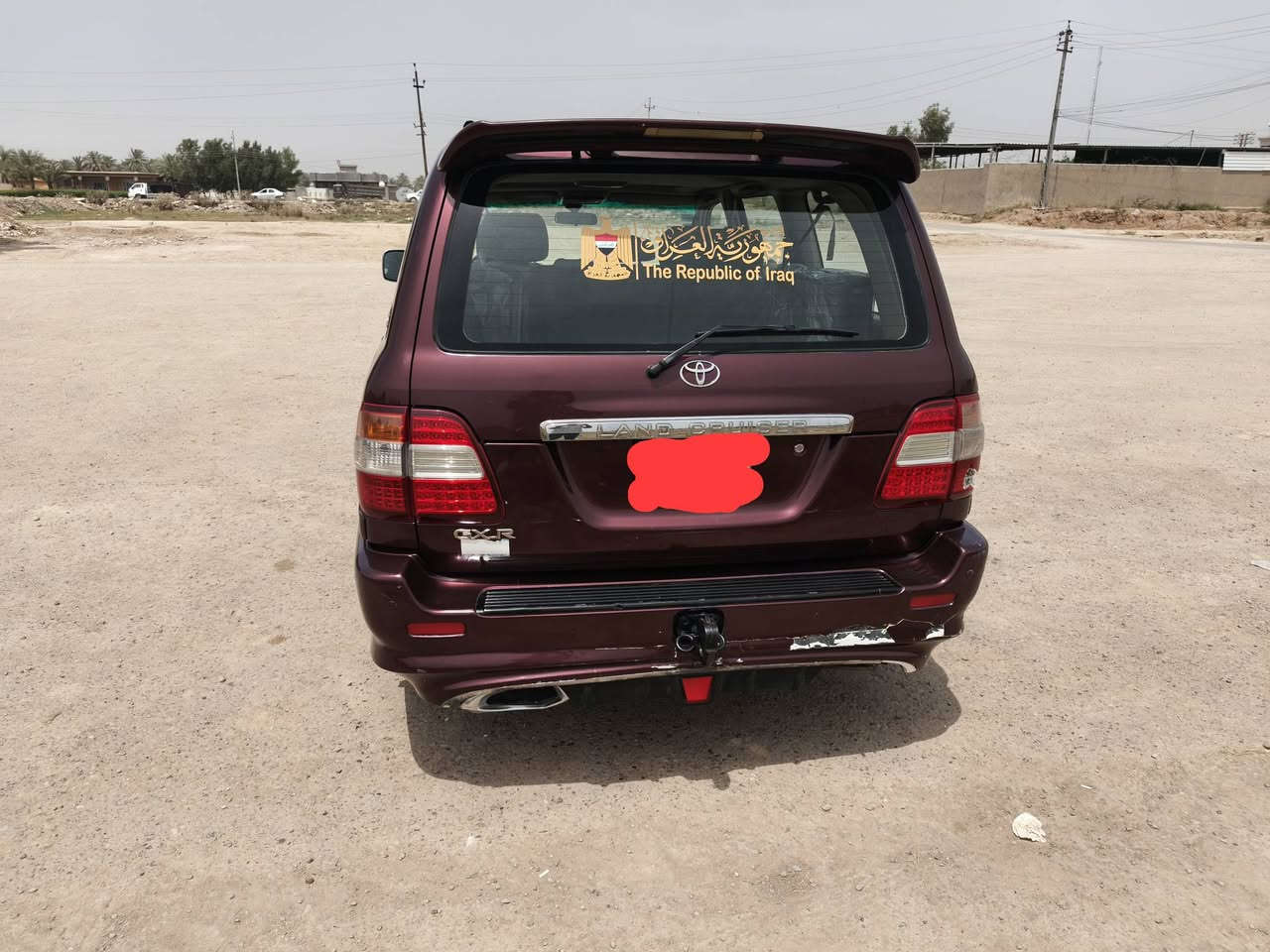 السلام عليكم ورحمة الله وبركاته
سيارة لاندكروز GXR 2001  محدثة بل كامل دخول سياحة متومة أرقام طبق لاصل شرط الحاسبة مصبوغة عام أثر شخوط فول مواصفات مكينه 6 كير اوتماتيك تبريد 3قطع  شاشة كامرة السعر 80وبيهة مجال المكان بغداد  رقم الهاتف ***********مكلف بل نشر أرجو لاتصال على الرقم
