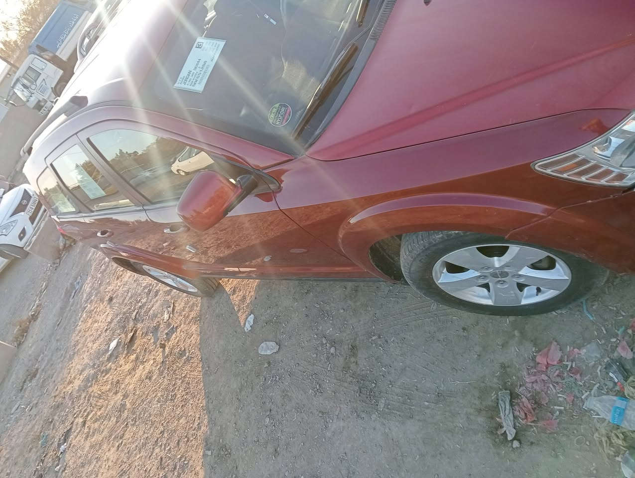 سلام عليكم للبيع دوج جورني فول مواصفات ماعده الفتحه 2011 مكينة 3500 6v
5راكب شاشه كامره رادارات 
حادثه بنيد بدون دواخل وصبغ احزام فقط تبديل قطعه وحدة 
السعر 100 وبيه مجال بسيط 
رقم التلفون ***********
0780 443 4025
مكان السياره بغداد البياع
