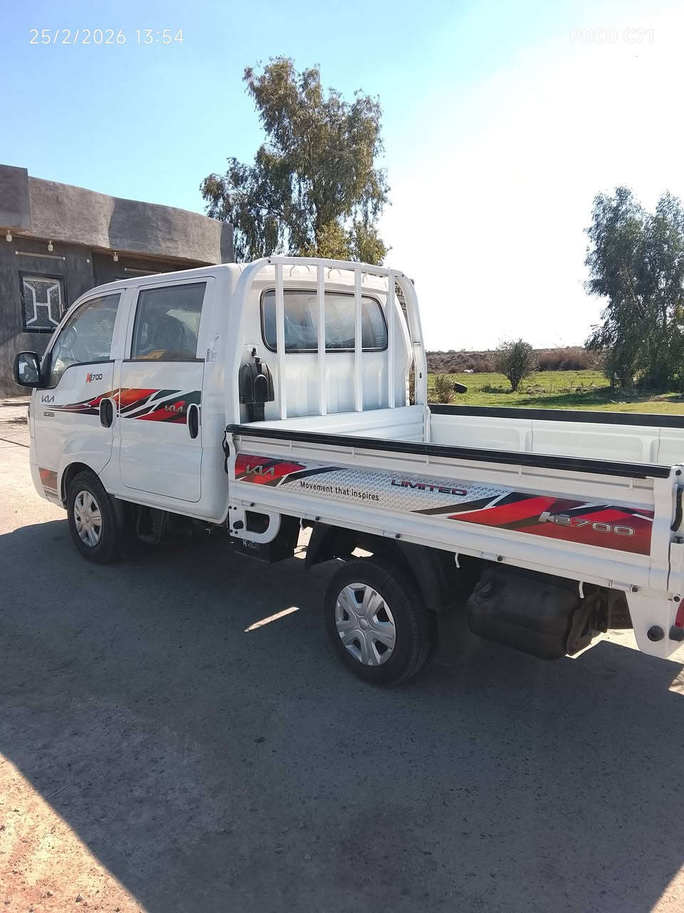 سلام عليكم كيه زيرو موديل 2025زيرو دبل قماره بعده بتراب شركه ماشيه 50 كيلو المو شراي لا يتعبنه*********** مكلف بنشر
