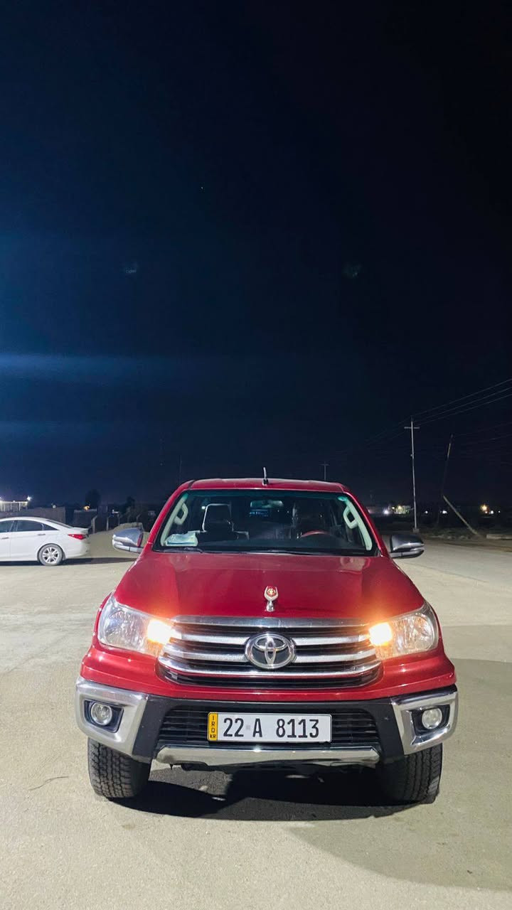 هايلوكس فور ويل موديل ١٨ كير اوتو كفاله عامه رقم اربيل دولي مميز ماشيه ٩٩كم كيرمحرك ابلاد مامفتوح بدون صبغ بدون تبديل مكانه بابل محرك 4سلندر بانزين ***********
