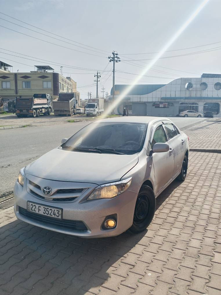 Toyota crolla 2013 
٥ پارجەی بۆیاخە جەمپی پیشو دوایی هەیە 
پیشی بەس کن دەبەی بی شانسی 
رەقەم سەنەوی نوی حازر جایزە 
٩٢ مجال Km280 ماشاءالله 
*********** أربيل, العراق
