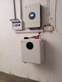 البيجي • طاقة شمسية • بطارية ٧٫٥kw