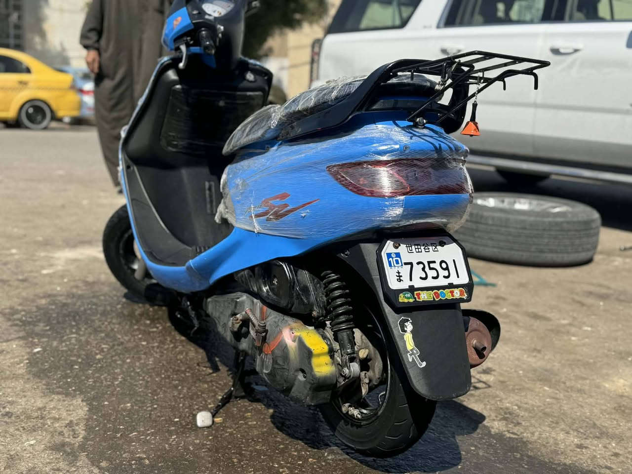 السلام عليكم دراجه فراشه فحل ماكينه جديده شرط ما مفتوحه لا يزنون عالي ناصي دراجه حلوهه بالعافيه علي اخذها عنواني نجف رقم الهاتف📞***********
