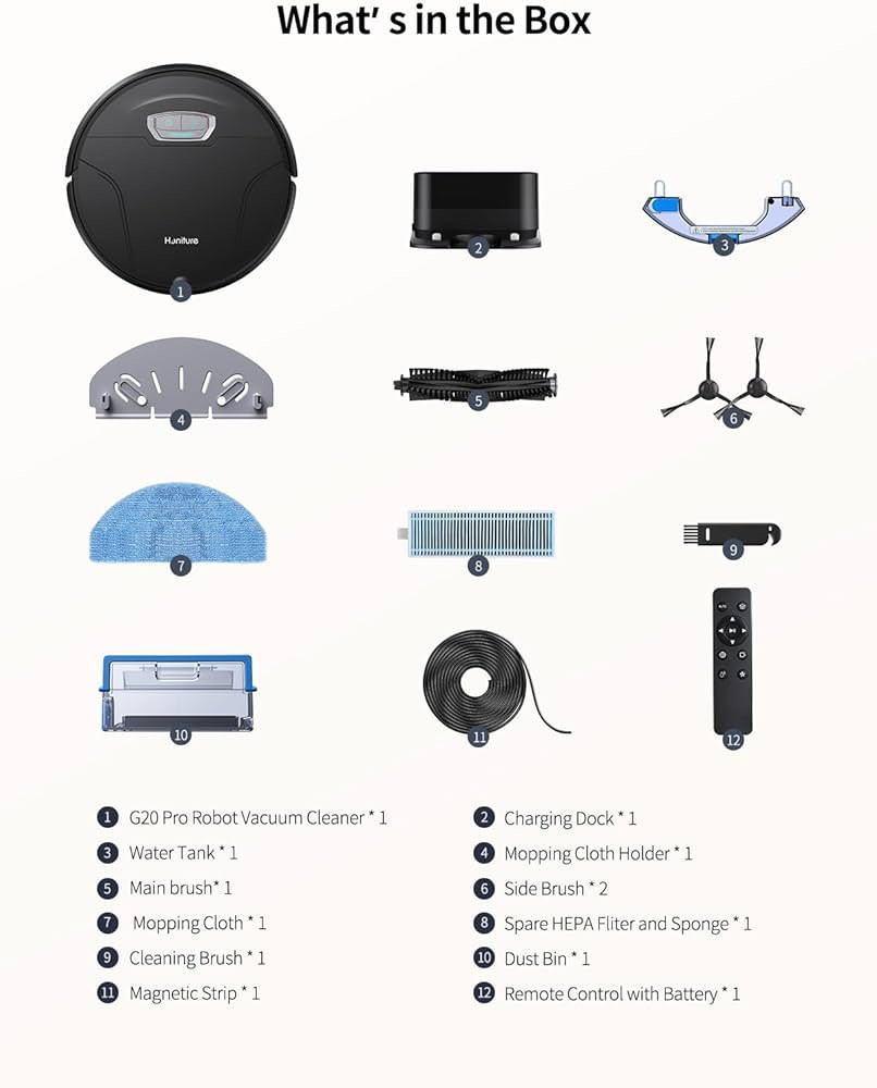 مكنسة G20 Pro هي المساعد الذكي اللي بحتاجه كل بيت. كنس ومسح
شفط جبار (5000Pa): لا شعر حيوانات ولا غبار صلب يصمد قدامها.
نحيفة جداً: توصل لأصعب الأماكن تحت الكنب والسرير.
ذكاء اصطناعي: ترسم مسارها بدقة وتشحن نفسها بنفسها


**إذا كنت صاحب هذا الإعلان وتريد حذفه لأي سبب، رجاءا أرسل رسالة إلى الدعم الفني**