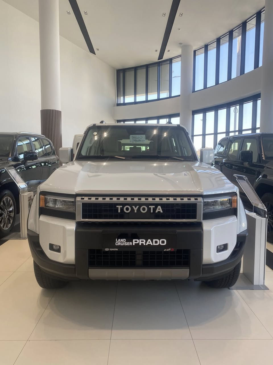 متوفر للبيع حالياً
برادو فئة R0 لون اسود 
برادو فئة R2 لون ابيض 
القطع الاخيرة  📍📍
السيارتين زيرو مماشية موديل ٢٥ للبيع
📍📍مع امكانية ترقيم بغداد وجنوبي 
📍موقع السيارات واسط الكوت - قرب  فلكة العمارة 
شركة البر وكيل تويوتا المعتمد في واسط 

للاستفسار والتواصل عبر الواتساب او الاتصال 
***********
