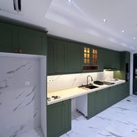 من مجمع النسيم السكني عمدة ميلانو للمطابخ التركية مطبخ نيو كلاسك للحجز...