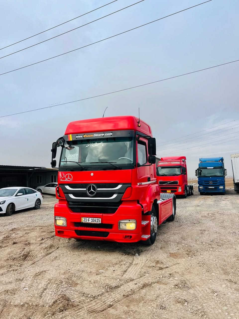 نوع :اكسور  فلات  تريله  تاك ويل دبل قماره  م٣ محور تاك تاير سحال 
موديل:2007 ✅  بلادي 
حجم:1843✅
لون :   احمر✅
مواصفات: ريتايدر تبريد   سبايدر روبستون دبل منامي هورن  
گير: كهرابي
رقم : سلماني:
سعر:265$ا 
العنوان: معرض السيد عنوان أربيل كلك عل شارع العام  
*********** السيد حسين   /  
*********** فهد عبدالغني
*********** فهد عبدالغني 

رجاءً يرجى عدم الاتصال بعد الساعة العاشرة ليلاً 🕙
