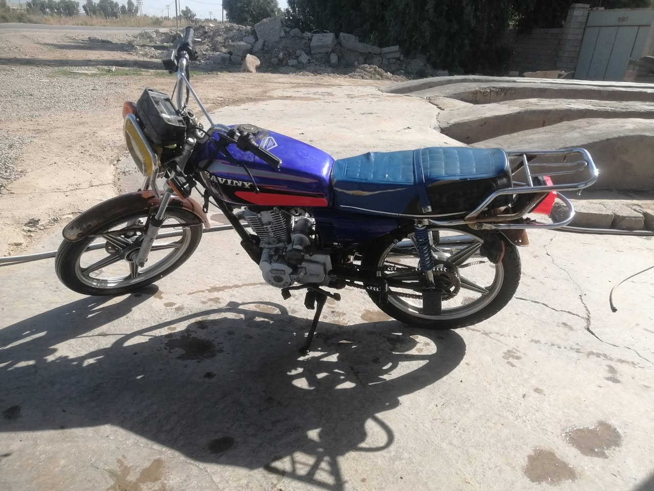 سلام عليكم دراجه سيفان لبيع  موديل 19 وراق ضايعه دراجه كامله كهرباء شغاله سلف شغال 350 بي مجال مكاني ديالئ العباس رقم ***********
