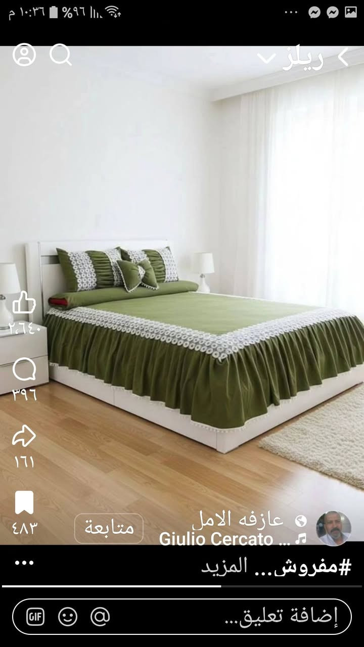 فرشات وكافة التلبيسات حسب الطلب يوجد توصيل  جميع المحافظات الحجز خاص


**إذا كنت صاحب هذا الإعلان وتريد حذفه لأي سبب، رجاءا أرسل رسالة إلى الدعم الفني**