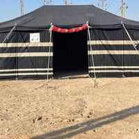 خيمه باكستاني للبيع قياس ٦*٤ ضد الماء مستخدم قليل كلش 07819290849