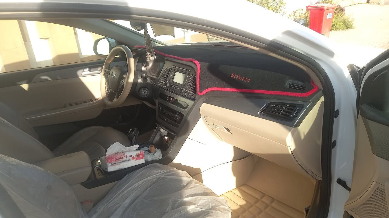 السلام عليكم..سوناتا ٢٠١٥ خليجي ٢٤٠٠ كشنات جلد  بيها باردات فقط مكفوله من صبغ والتبديل رقم انكليزي بابل باسمي السعر ١٤٨  للإستفسار الاتصال على الرقم ***********  مكان السيارة النجف
