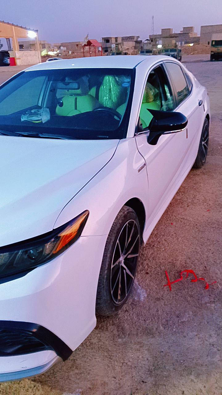 كامري تكسي دبي موديل 2022 اصل اصل لا مرمزة ولا معلية رقم سليمانيه بااسمي قطعتين تبديل فقط بونيد وجاملغ بدون دواخل سيارة جديده مكاني تكريت الشهامة  السعر 165 وبه مجال ***********
