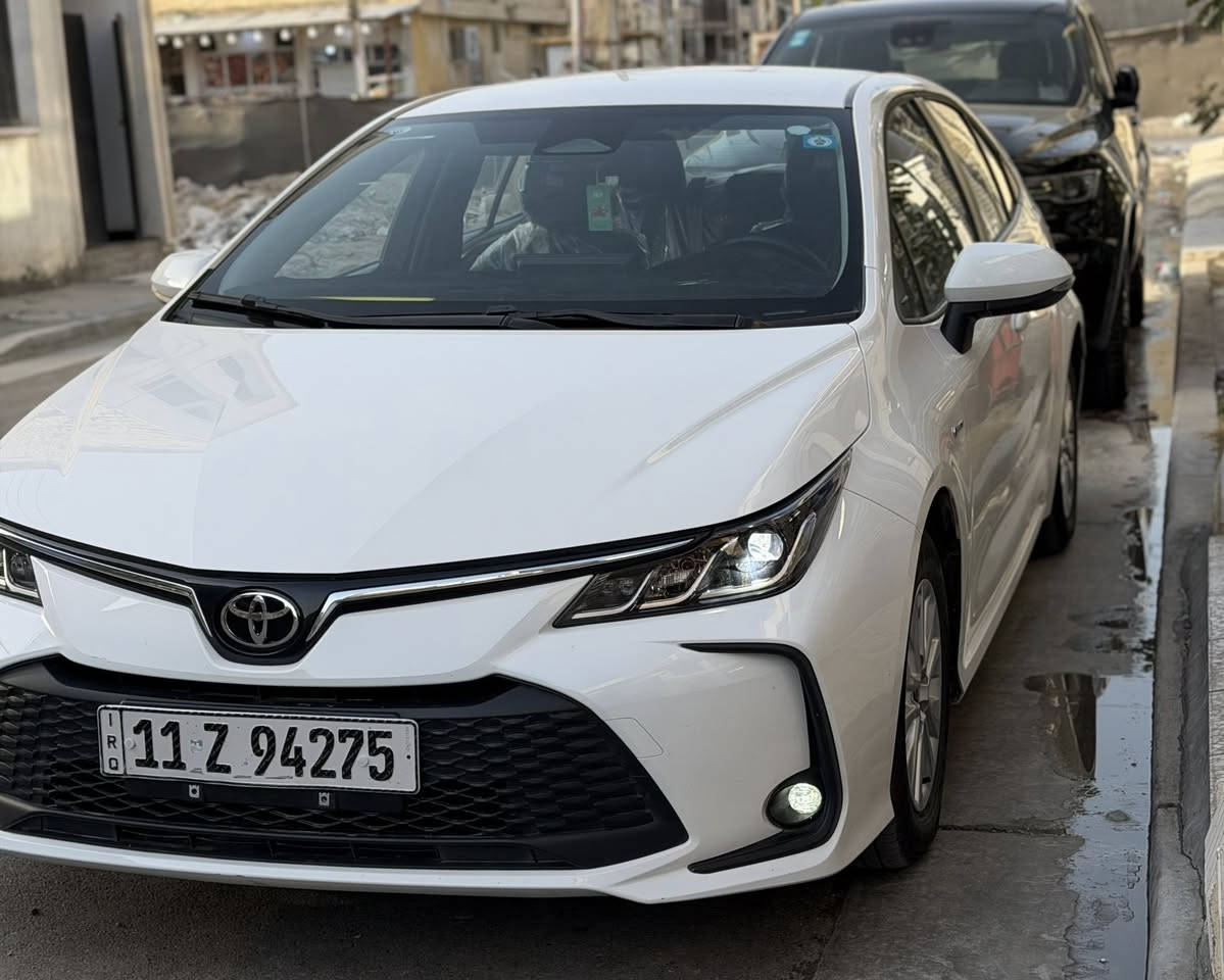 السلام عليكم
السعر 148 وبي مجال بسيط 
كورولا 2024 هايبرد شكل الخليجي 
مكفولة كفالة عامة من كلشي 
ماشية 10
رقم بغداد 
مواصفات سيارة لايت اوتو زينون 
رادار امامي 
شاشة كامرة 
هايبرد 
تحديد مسار 
وبعد مواصفاتة معروفة 
مكان السيارة بغداد المنصور 
سونار موجود 
***********
