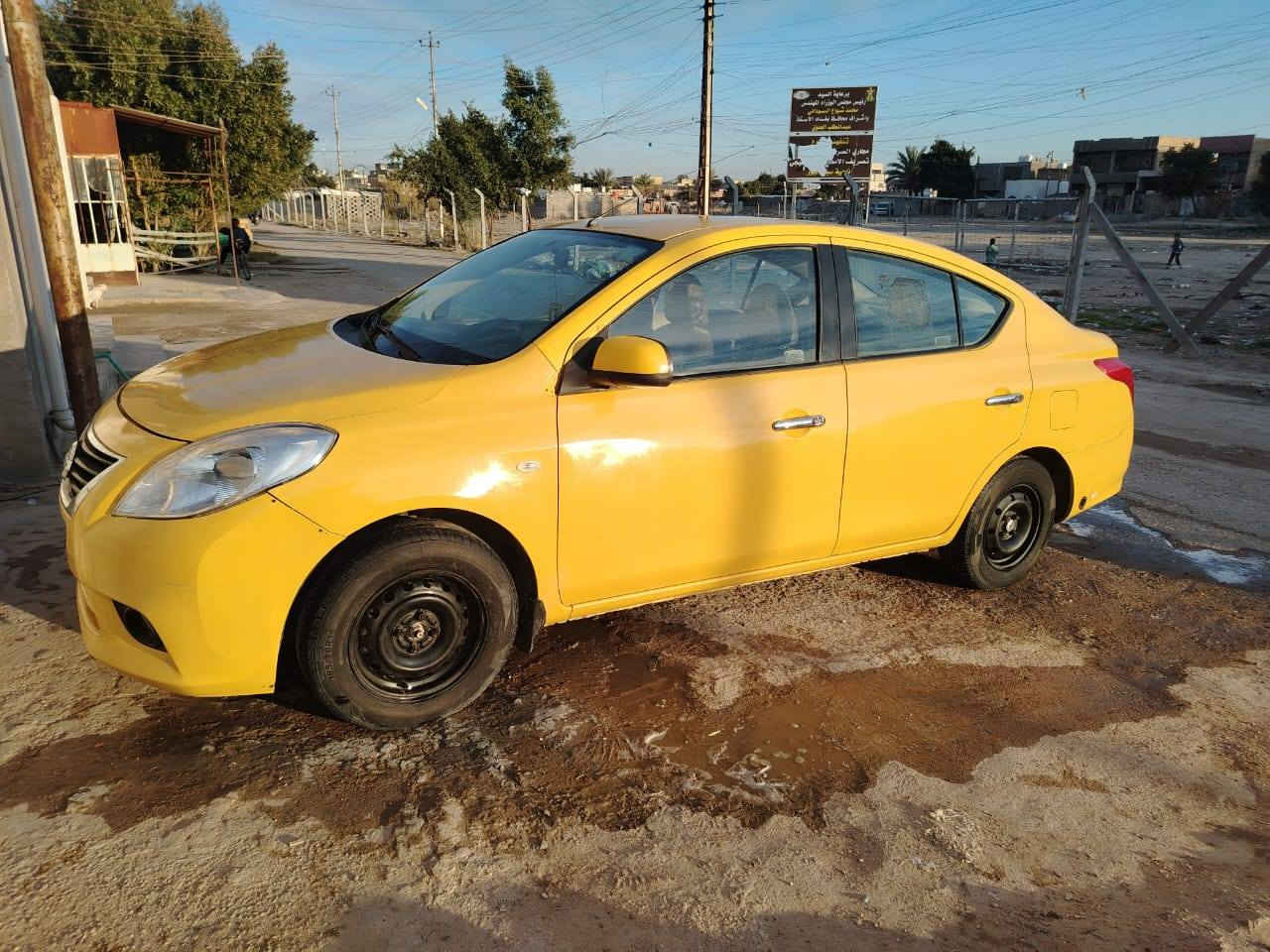 السلام عليكم  نيسان سني هندي موديل ١٤ بسمي بيها منظومة غاز  ابليتةزركة كير محرك كفالة باب السايق وخلف السايق بيها اشوية  معجون والباقي مكفول مصفرة  هيئة سنوية صاقطةمن ٢٥  السعر ٨٥ وبيهة مجال  *********** ابو علي المكان سبع البور
