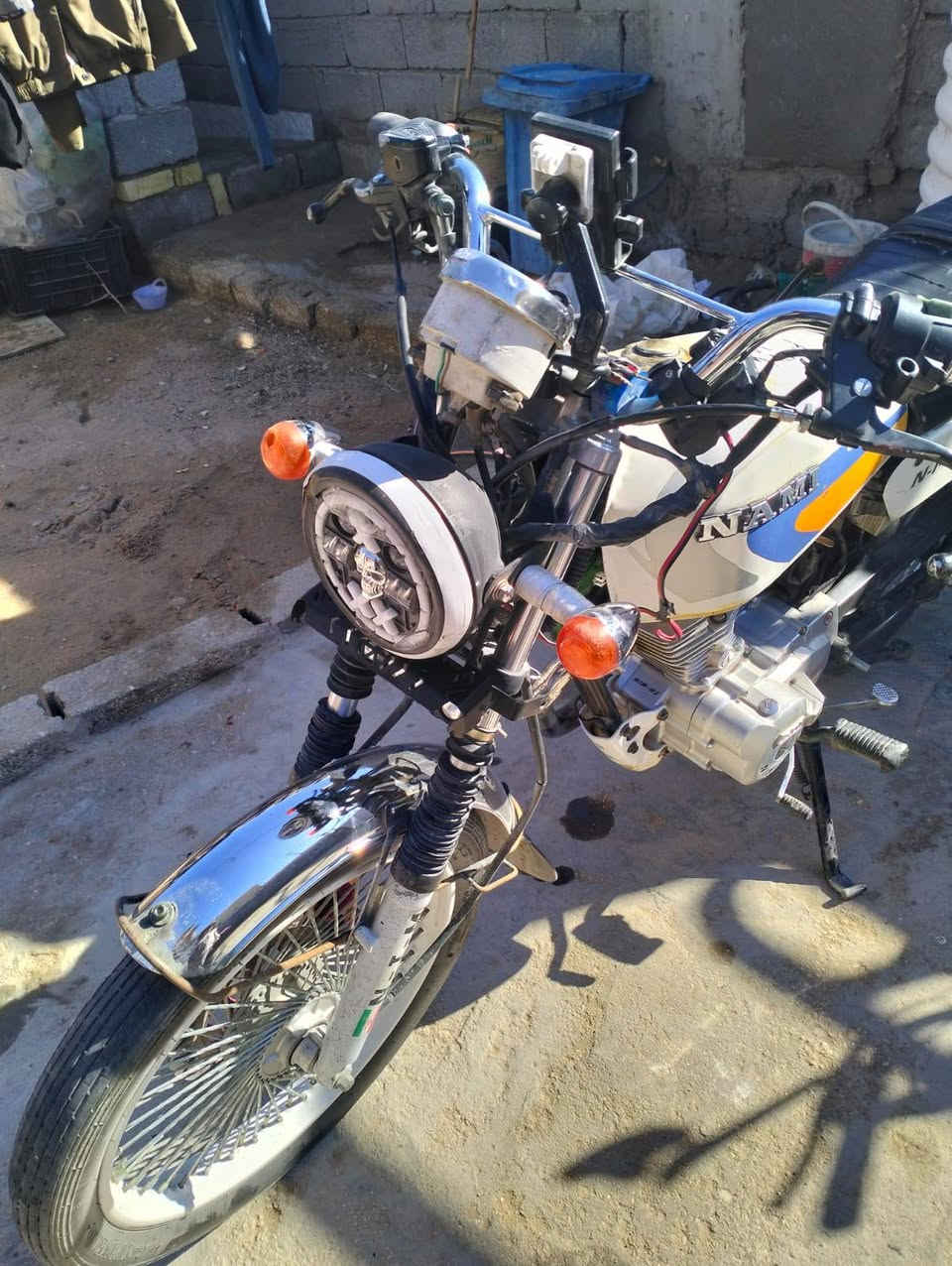 السلام عليكم دراجه للبيع كفاله عامه مكاني كربلاء قرب سيد اسماعيل اوراق اصوليه  موديل 2023تفاصيل ***********
