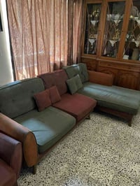 تخم قنفات يجي 3قطع مستخدم استخدام قليل جلد وتر بروف كلش حلو و مرتب بغد...