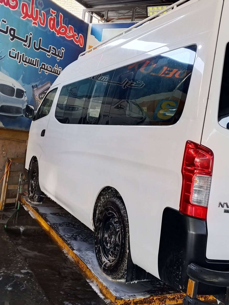 السلام عليكم نيسان يورفان عالي موديل 2016 جديدة مكان سيارة بغداد***********
