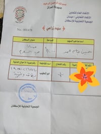ميسان حي السلام • طابو زراعي • ٢٠٠م