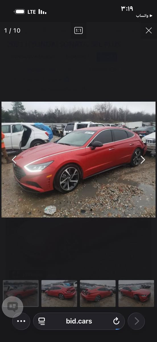 ‎السلام عليكم  
‎سوناتا 2021 لون احمر 
‎سيارة نضيفة حيل كشر ودواخل فول نضافة 
‎مكينة السيارة 1600 تيربو 
‎كشنات جلد ومخمل 
‎تدفئة بل كشنات 
تحديد مسار نقط عمية 
هواي موصفات سيارة بغداد 
اتصل وتدلل ‭0774 666 0557‬
