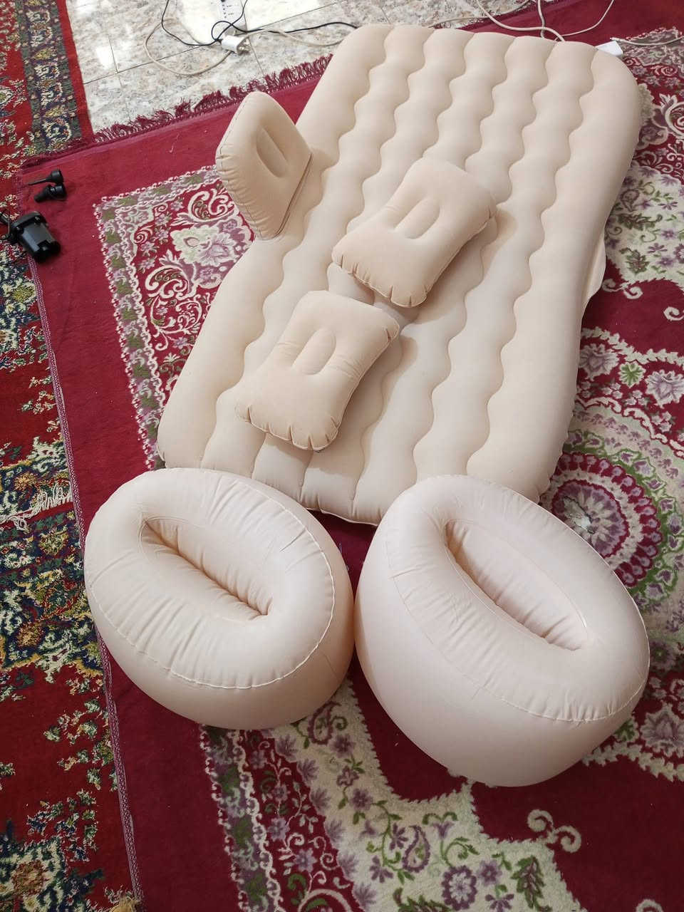 افراش سيارة خلفي (اصلي ) ملمس طبي ومريح جدآ يتكون من قط خمس قطع 
السعر ٤٥ الف وبي مجال بسيط
المكان ديوانية
‏‪***********‬‏
***********
