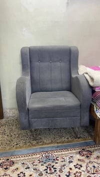 كنب تركي • ١٠ مقاعد • مودرن رصاصي