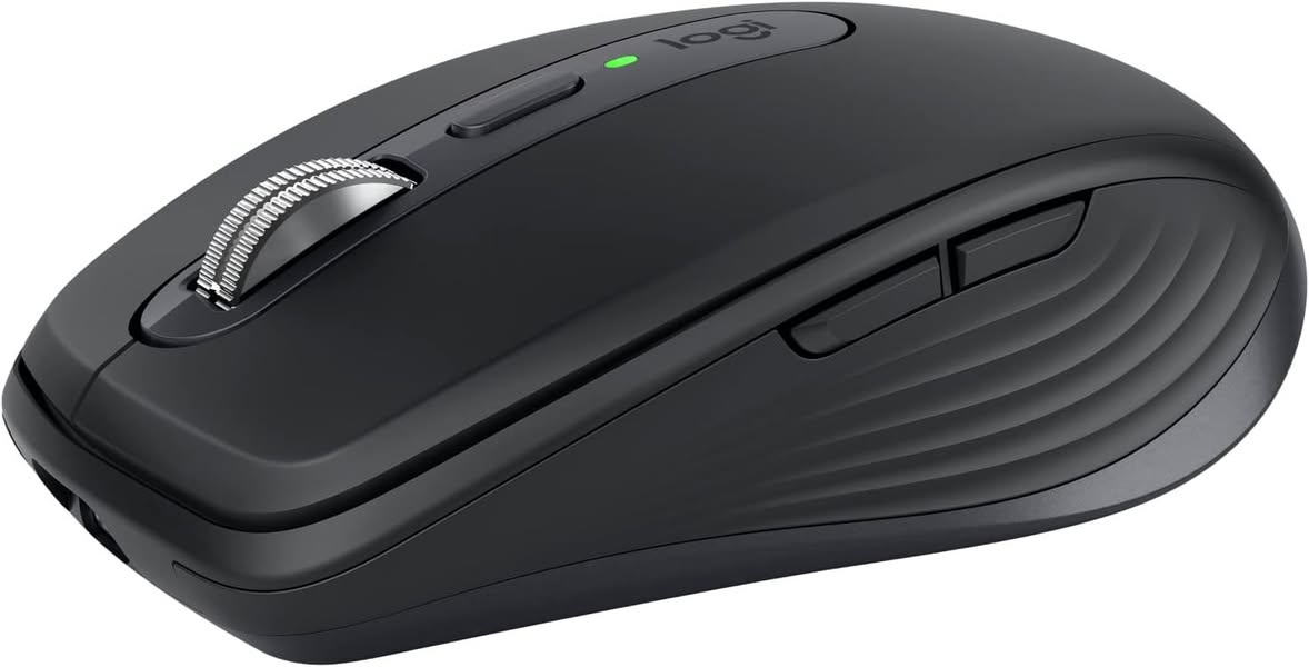 السلام عليكم زبائننا الكرام 
يتوفر لدينا ماوس Logitech موديل MX ANYWHERE 3S
الذي يتميز بمواصفات عالية 

*  المستشعر: من 200 إلى 8000 نقطة في البوصة (DPI)، قابل للتعديل بزيادات قدرها 50 DPI. [1]

* تقنية التتبع: مستشعر عالي الدقة من نوع Darkfield؛ يعمل على أي سطح تقريباً، حتى الزجاج بسُمك 4 مم كحد أدنى。 

* الأزرار: 6 أزرار (النقر الأيسر/الأيمن، زر الأوسط، التمرير للأمام/للخلف، وضع العجلة)。 

* عجلة التمرير: MagSpeed مصنوعة من الفولاذ، تتيح التمرير السريع لـ 1000 سطر في ثانية والتبديل التلقائي بين وضع السقوط الحر والوضع التدريجي (Ratchet)。 

* الاتصال اللاسلكي: تقنية البلوتوث منخفض الطاقة (Bluetooth Low Energy)، متوافق مع مستقبل Logi Bolt USB (يُباع بشكل منفصل)。 

* البطارية: بطارية ليثيوم بوليمر (500 مللي أمبير) قابلة لإعادة الشحن عبر منفذ USB-C. تدوم حتى 70 يوماً بشحنة كاملة، وتكفي دقيقة شحن واحدة لاستخدام الماوس لمدة 3 ساعات。 

* نطاق التشغيل اللاسلكي: يصل إلى 10 أمتار。 [1]
* الأبعاد والوزن: 100.5 × 65 × 34.4 ملم، وبوزن خفيف يبلغ 99 جراماً。

* التوافق: يعمل مع أنظمة تشغيل Windows, macOS, 
Linux, ChromeOS, iPadOS, Android。 

السعر 100,000 دينار للطلب على رقم واتساب
***********
