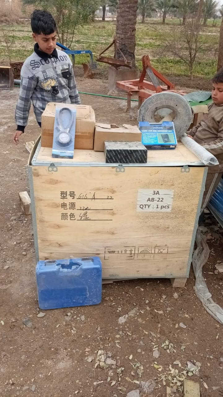 السلام عليكم أدوات بنجر (خالعه _ كمبريسر هواء _ دريل فك براغي _ أوتي حراري _ماطور سحب دهن._عدت مفاتيح فلاتر _كوسره تأشيرات هوائيه) للأستفسار  ***********واتساب فقط المكان بغداد ابو غريب
