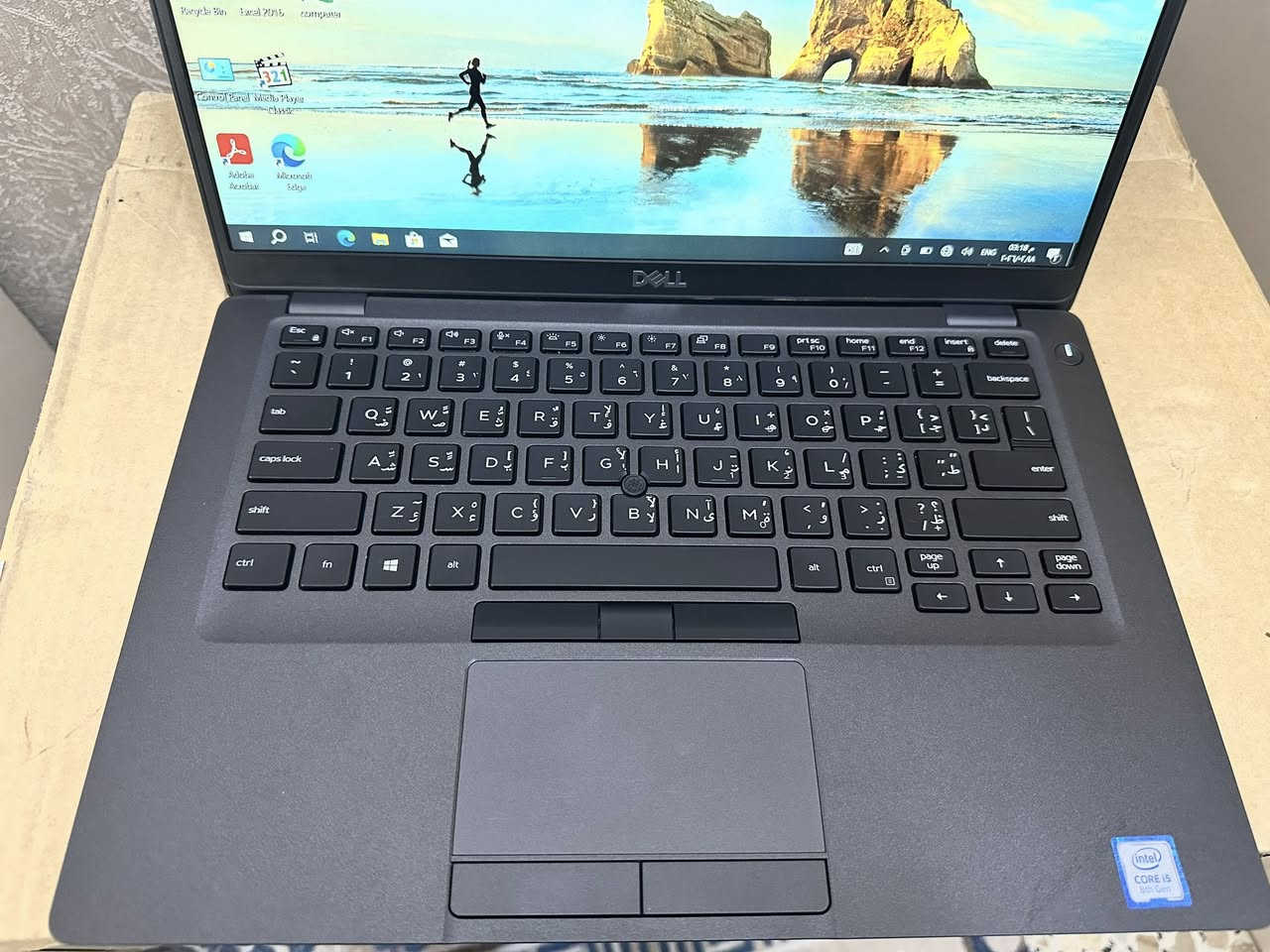 لابتوب Dell
كور اي 5 الجيل الثامن 
شاشة لمس حجمها 14 
كيبورد ضوئي
رام 8 قابل للتطوير
ذاكرة 256ssd
كرت الشاشة داخلي 4 گيگا
ملحقاتها حقيبة ماوس شاحنة اصلية 
السعر 270 الف


**إذا كنت صاحب هذا الإعلان وتريد حذفه لأي سبب، رجاءا أرسل رسالة إلى الدعم الفني**