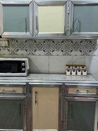 كاونتر • سنك المنيوم • مطبخ