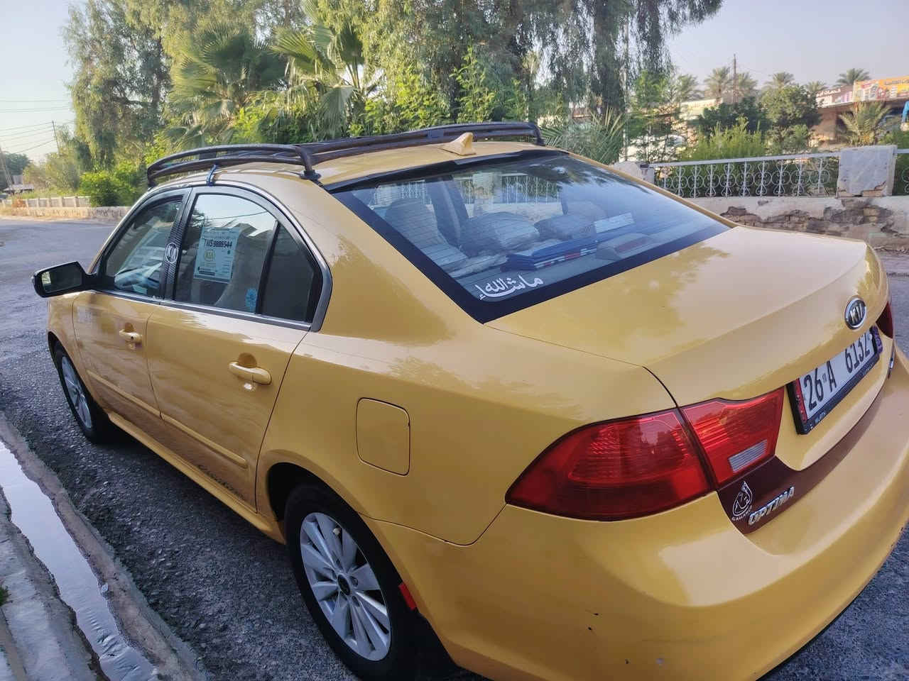 سلام عليكم كيا اوبتما 2009وارد أمريكي مكينه و كير و حداديه خير من الله سياره منظومة غاز, مكينه 24 ٫رقم صلاح الدين بسمي تحويل ثاني يوم الضرر بس بونيد السياره كلها ريبر واحد ٫المكان ديالى ٫الاتصال ع هاذا الرقم *********** السعر 100 وبي مجال بسيط
