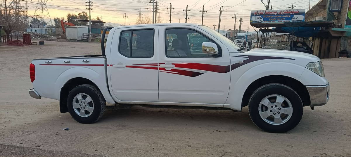 نیسان ناڤارا مۆدیل ٢٠١٠ سەنەوی تازەیە پەڵە پەڵە بۆیاخی هەیە بە کامیل بۆیاخ ئەی فرۆشیم پیشی هیچ پیوە نیە گێرو مەکینەی بە شەرت  نرخ ٨٥ گەڵا 
شوین سیدسادق 

***********
*********** حلبجة, السليمانية
