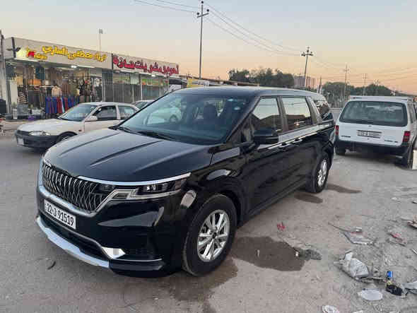 كيا كرنفال موديل2022 اللون اسود رقم اربيل حادث صبغ  بنيد ودعاميه سعر 235 ورقه  ماشيه 53 الف  مكان السياره النجف 
للاستفسار *********** واتساب موجود
