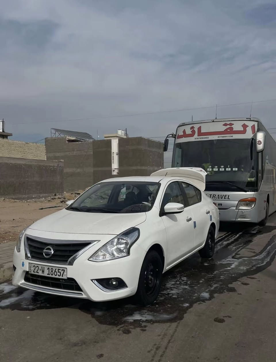 سلام عليكم
نيسان صني موديل2025 
كفالة عامه من كلشي 
دوشمة عامة ارضية جلد كشانت النواب 
🔴سيارة باسمي سيارةباسمي🔴
***********
مكان السيارة كربلاء المقدسة
