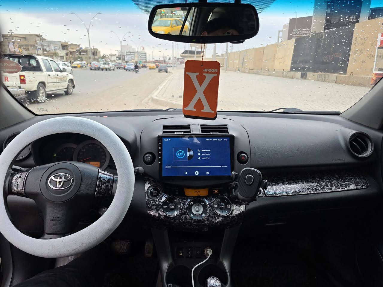 تويوتا راف فور 2008
خليجي . محرك 2.4 
فول مواصفات عدا السلايد 
كشن جلد و هيتر و كهرباء 
دبل اكسل . شاشة ايباد
رش ماء لايتات . لايتات عدسة و زينون  . هوك بيلادي 
مرايات شفت و كهرباء 
كير محرك بشرط 
رقم و سنوية و هذة جديد شرط التحويل. بطاقة بانزين موجود 
ثلاث قطعات صبغ بدون دواخل 
مكان كركوك 
110 $ سعر 
0770 131 9221
