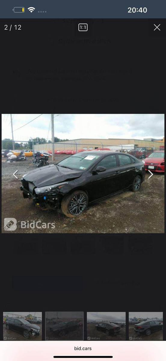 2023 Kia Forte · Sedan · المسافة المقطوعة: 72000 ميل

كيا فورتي مديل 2023
وارد امريكي حادثها بسيط طرف البنيد والجاملغ بدون ضرر داخلي وهنا صار بيها صبغ باب السائق
فئه Gt line 
السياره فول مواصفات 1/1 طلب خاص vip
مكينتها 2000 دوش وكيرها Atm مرغوب
مرقمه بصره معوقين المعوق يسوي وكاله عامه مضبوطه 100%

مواصفاتها : فتحه بصمه تشتغيل عن بعد كشنات جلد lid امامي خلفي 6 رادرات امامي وخلفي وجانبي وتحديد مسار وقياده ذاتيه وشحن لاسلكي ويلكب حجم 18 وبعد بيها كلش هواي مواصفات 
السعر 129 قفل
مكاني بصره دور المحاربين
للاستفسار *********** البصرة, العراق
