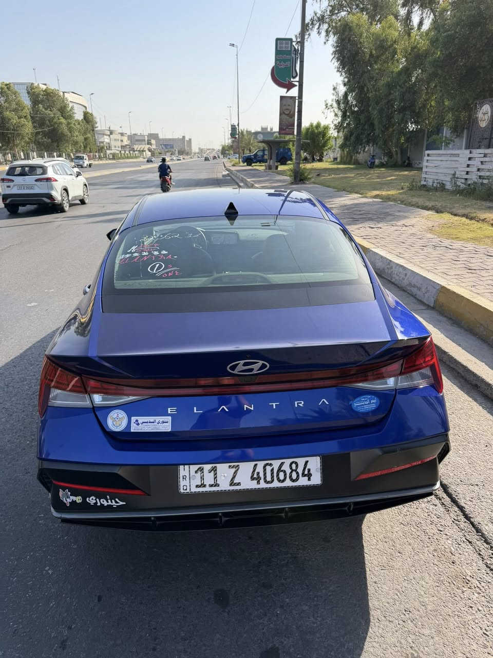 لنترا ٢٠٢٤ وارد كندي
صور الحادث منشورة وياهن 
تبديل بنيد فقط وبارد ب الجاملغ كد ٤ اصابع 
فول مواصفات 
بصمة 
تشغيل عن بعد
فتحة
شاشة دجتل متصل
سايد بريك بصمة
تدفئة كشنات
رادار
وبعد بيهه مواصفات معروفة الفول
كشنات جلد
مكينة 2000 دوش
السيارة شاد الهه منضومة غاز
سيارة كاملة كلشي مناقصهه 
ماشية 48500Km قابل للزيادة
السيارة ب اسمي تحويل ثاني يوم 
السعر 147 وبيهه مجال شي قليل
مكاني الشعب ***********
