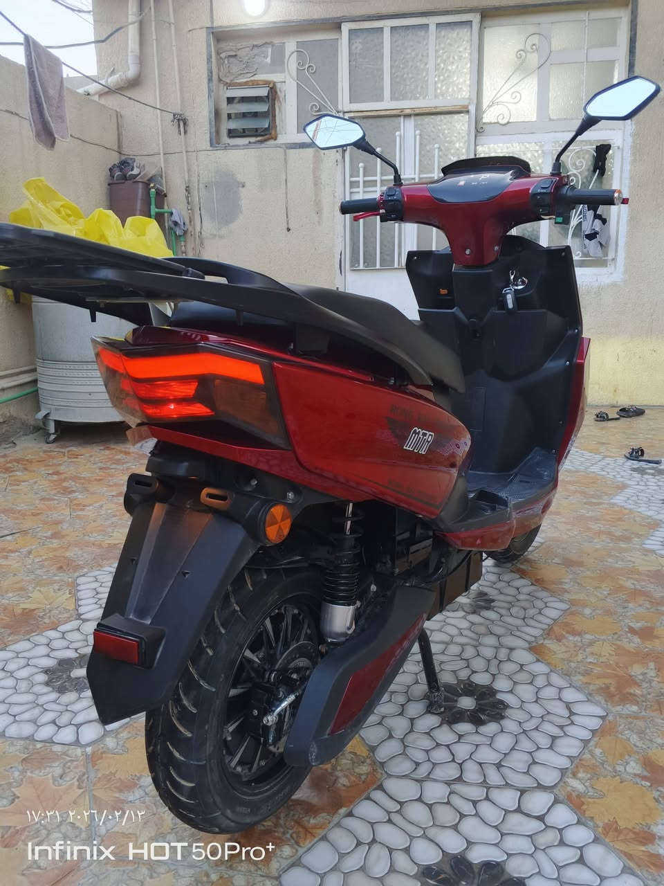 دراجه سكنس شحن 2025 بيه بك وبلوتوث سرعه 100 فول جماليه مستعجل عل بيع السعر 950الف وبيه مجال مكاني بسمايه رقمي للتواصل ***********
