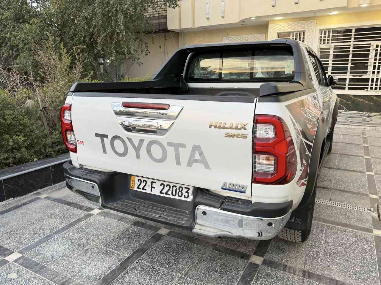 السلام عليكم للبيع
تويوتا هايلوكس TRD موديل 2023

 فول مواصفات كفالة عامة ماشية  ٤٣ الف 

رقم اربيل   السعر 338وبيه مجال 

 مكان/ بغداد 

الأستفسار / ‏***********
