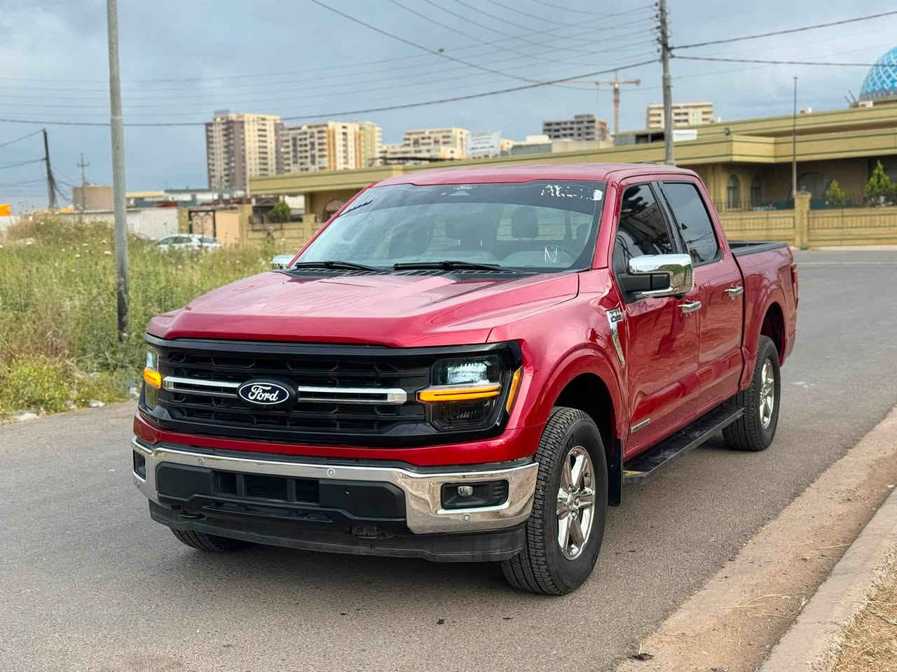 F150 XLT Hybrid 
2024
3000 Mile
32500$
جاملغ خلفي فقط بدون دواخل و باب مبدل بلاد 
بجم كبس مملعوب بيها برغي 
شاصي قصير 
4X4
كامرة ٣٦٠ درجة
تدفئة كشنات 
اوتو ستوب 
شاشات دجيتال 
شاشة كبيرة ايباد 
باب خلفي كهربائي 
رادارات 360 درجة 
نقاط عمياء 
السيارة زيرو مابيها نقص برغي 
مكان السيارة اربيل 
***********
***********
