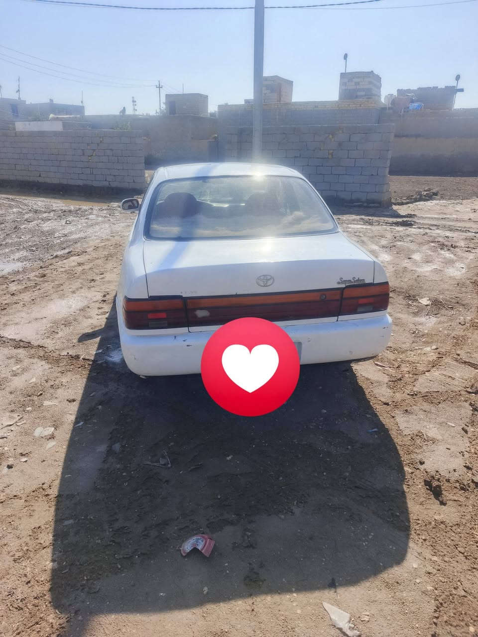 كورلا 93 مامصبوغه بيه رشات فقط محرك جديد المرغوب 1800 تبريد شغال بس خلل بسيط بيه وحدايه تعبانه سنويه لل 30 رقم ذي قار مكان ذي قار راعيها الأصلي ذي قار السعر 50وبيها مجال ***********
