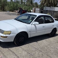 كورولا للبيع موديل 93 باسمي  سياره بدون صبغ بيهه رشات  قليل رقم 078299...